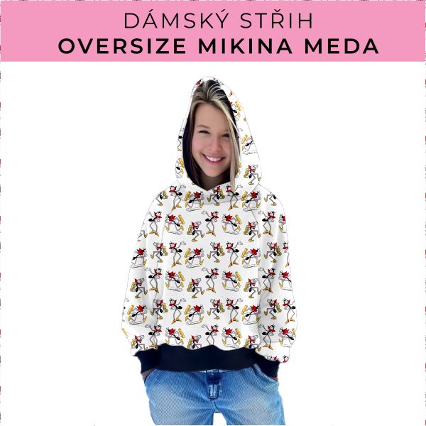 Dámský střih - mikina Meda