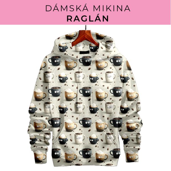 DÁMSKÝ střih - mikina raglán
