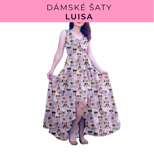 DÁMSKÝ střih - šaty Luisa