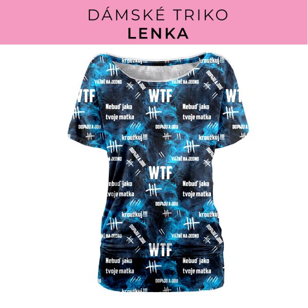 DÁMSKÝ střih - Triko Lenka
