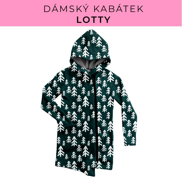 DÁMSKÝ střih - Kabátek Lotty