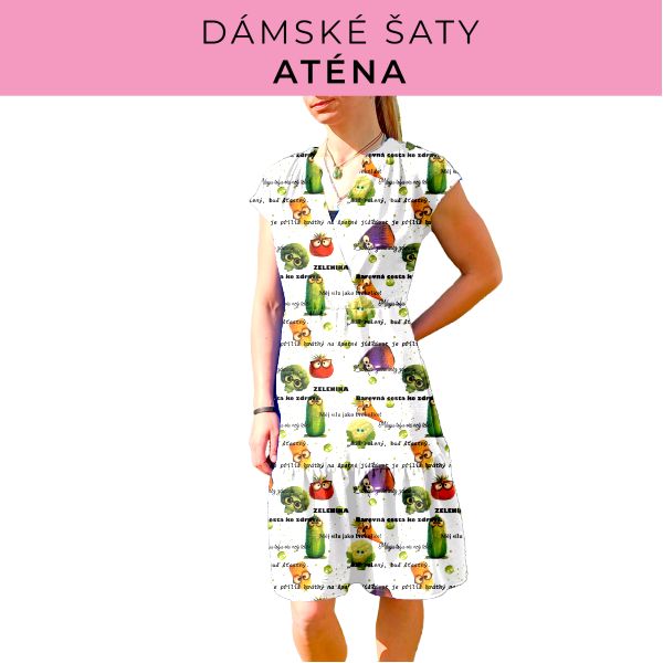 DÁMSKÝ střih - šaty Aténa