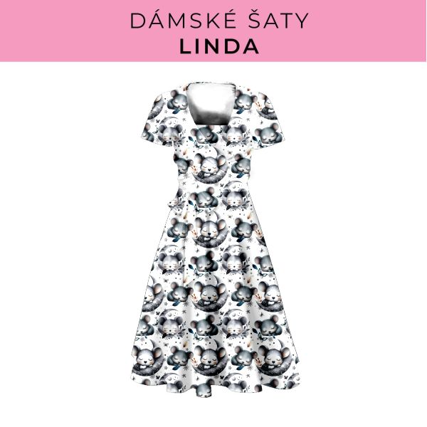DÁMSKÝ střih - šaty Linda