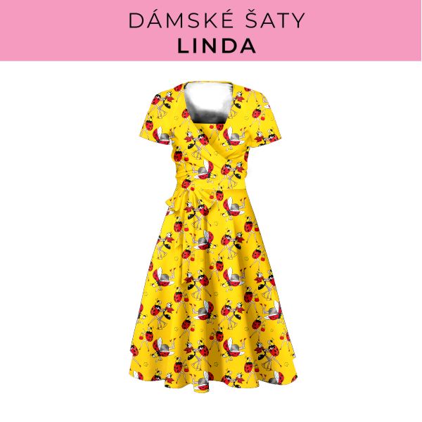 DÁMSKÝ střih - šaty Linda