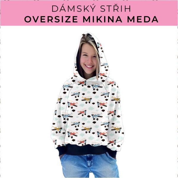 Dámský střih - mikina Meda