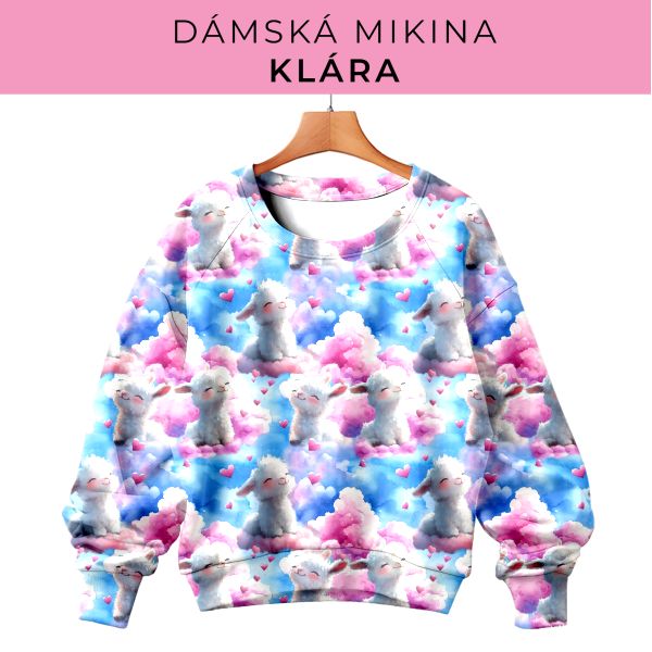 DÁMSKÝ střih - mikina Klára