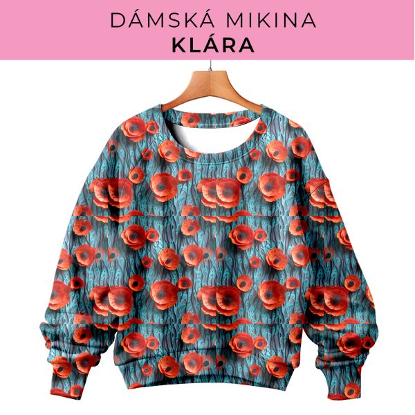 DÁMSKÝ střih - mikina Klára