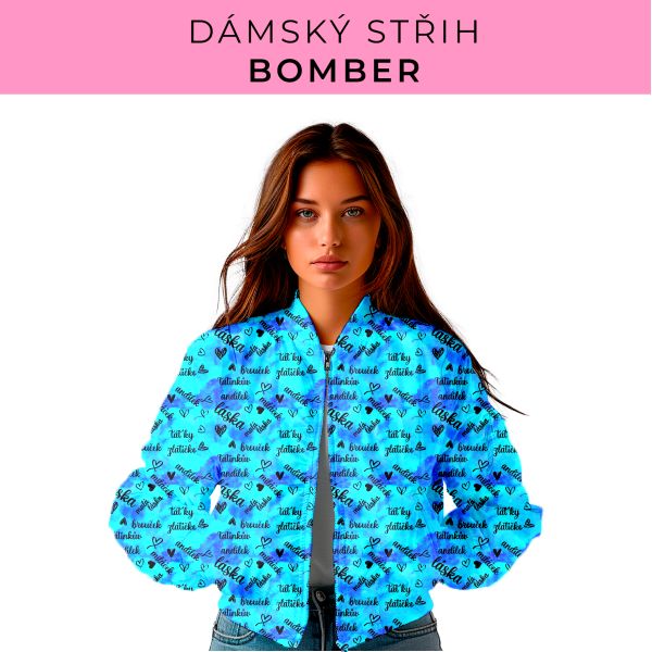 DÁMSKÝ střih - Bomber