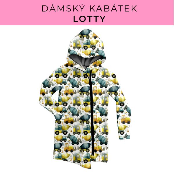 DÁMSKÝ střih - Kabátek Lotty