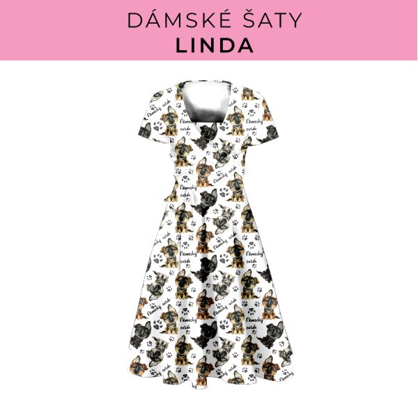 DÁMSKÝ střih - šaty Linda