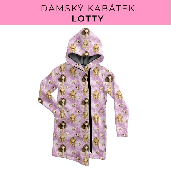 DÁMSKÝ střih - Kabátek Lotty