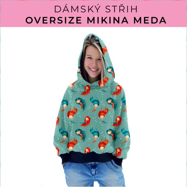 Dámský střih - mikina Meda