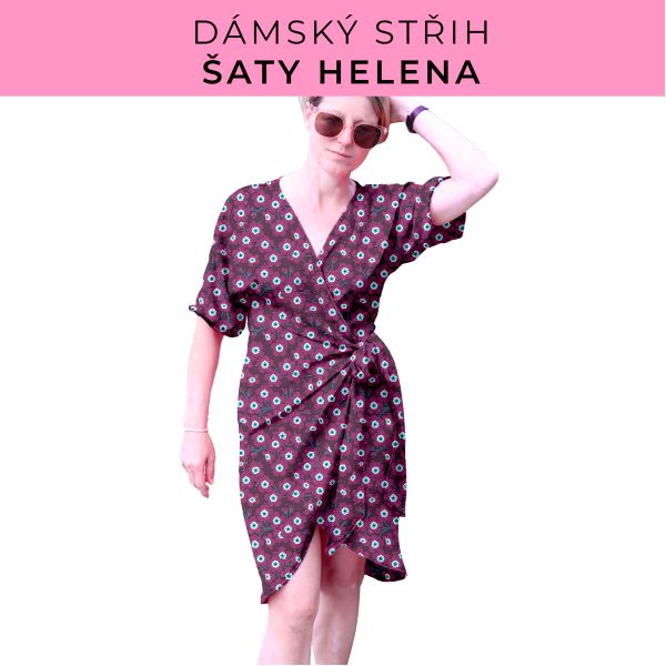 Dámský střih na šaty  Helena