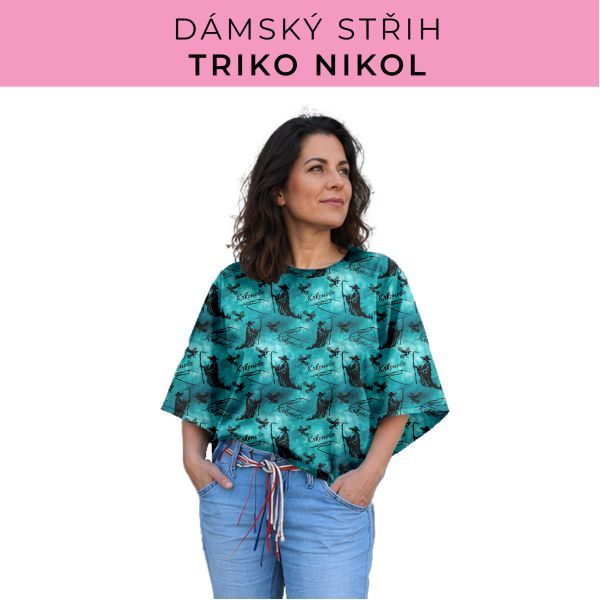 Dámský střih -  triko Nikol