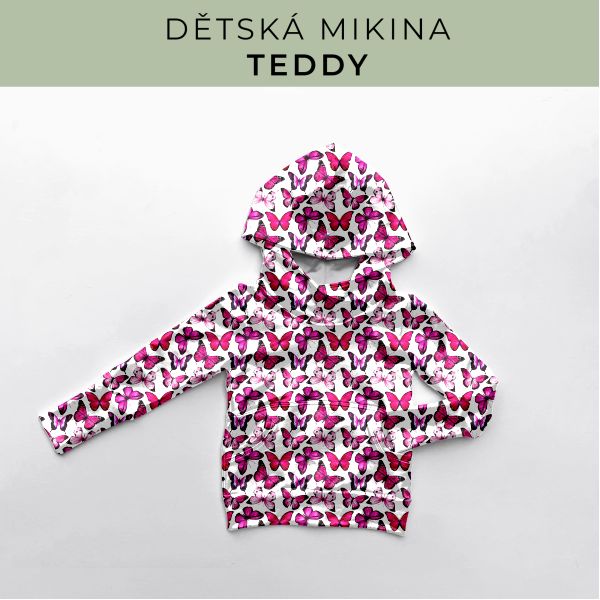 DĚTSKÝ střih - Mikina Teddy