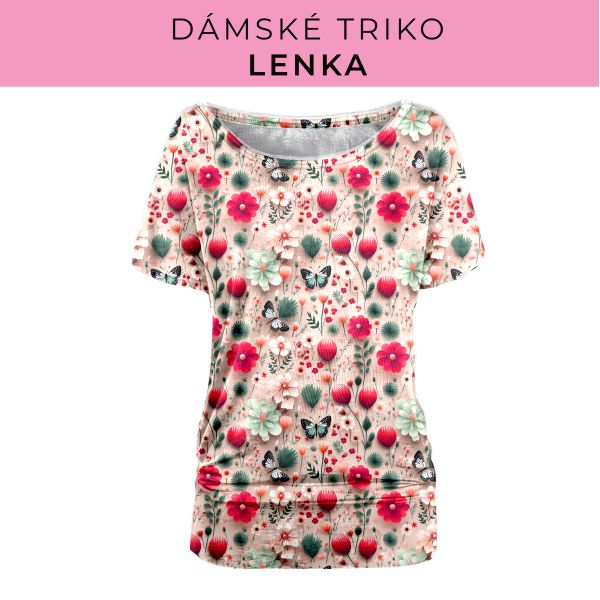 DÁMSKÝ střih - Triko Lenka