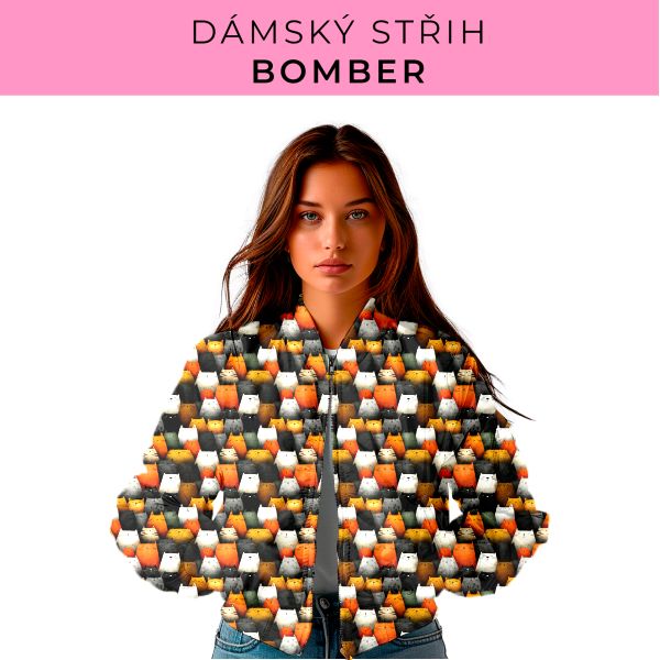 DÁMSKÝ střih - Bomber
