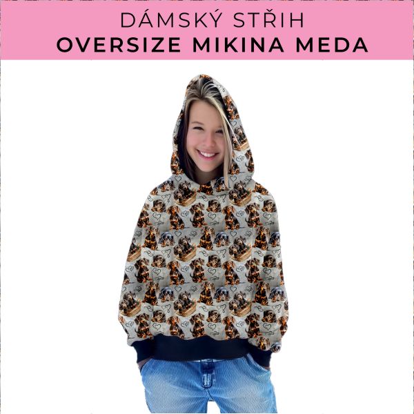Dámský střih - mikina Meda