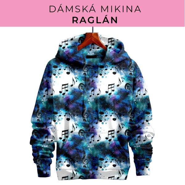 DÁMSKÝ střih - mikina raglán