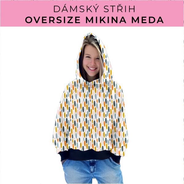 Dámský střih - mikina Meda