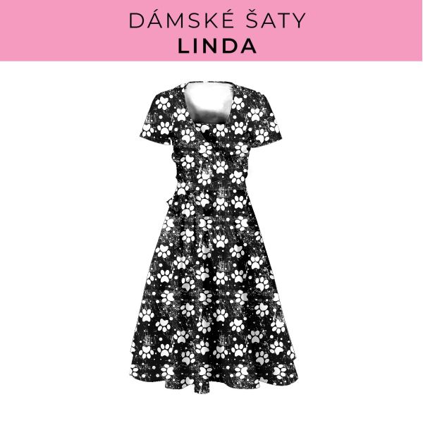 DÁMSKÝ střih - šaty Linda