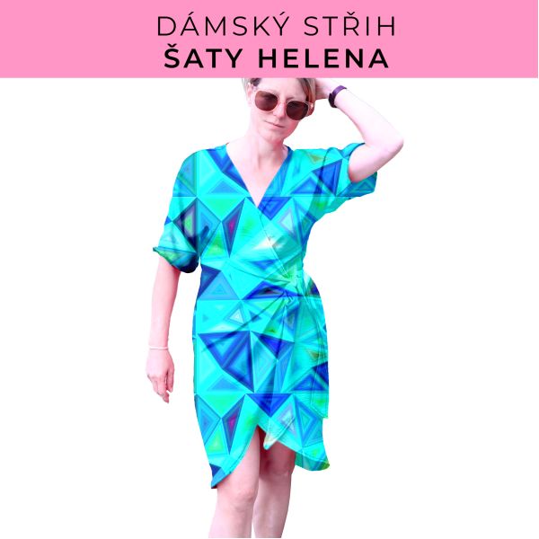 Dámský střih na šaty  Helena