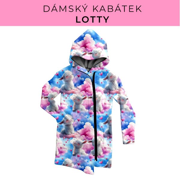 DÁMSKÝ střih - Kabátek Lotty