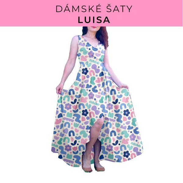 DÁMSKÝ střih - šaty Luisa