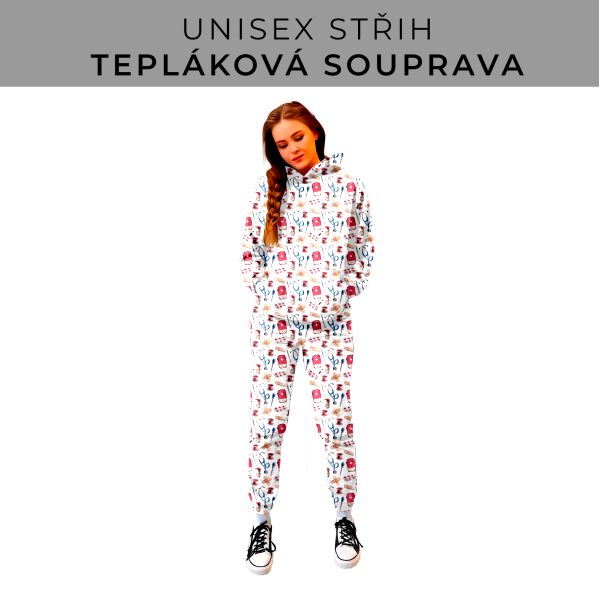 DÁMSKÝ střih - SET mikina a tepláky 