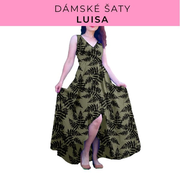 DÁMSKÝ střih - šaty Luisa