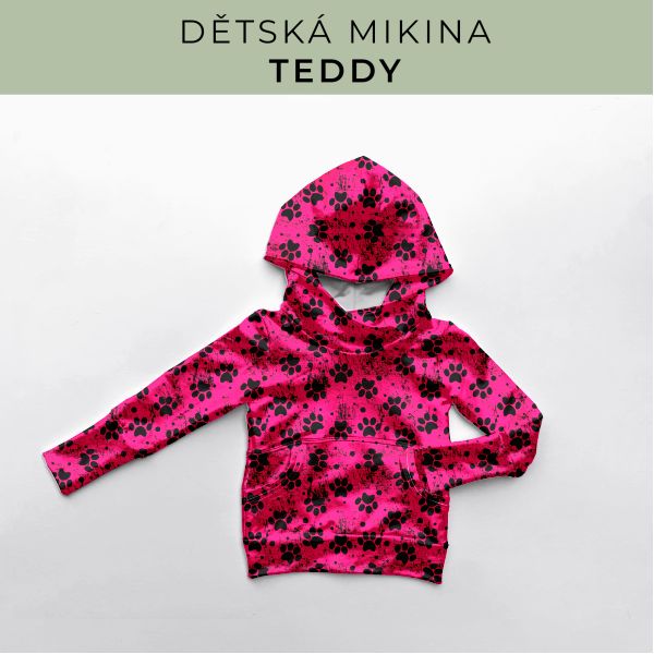 DĚTSKÝ střih - Mikina Teddy
