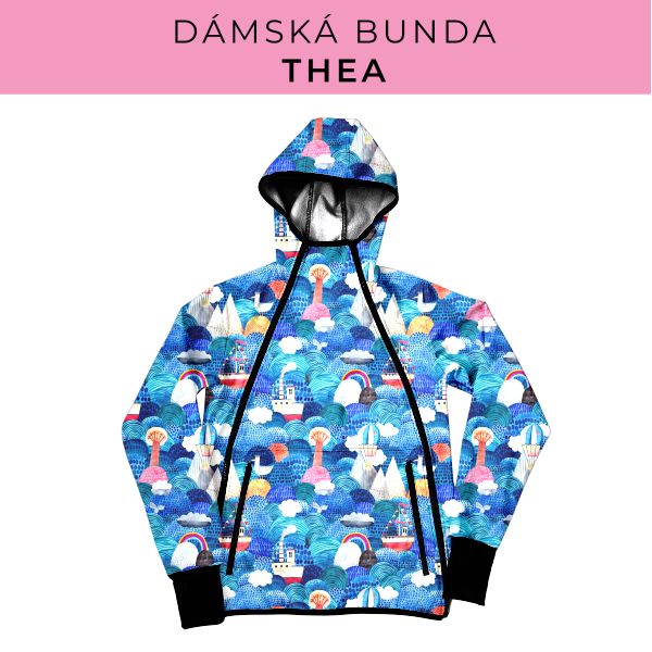 DÁMSKÝ střih - bunda Thea