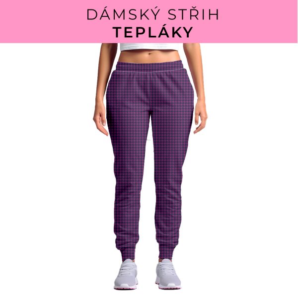 DÁMSKÝ střih - tepláky