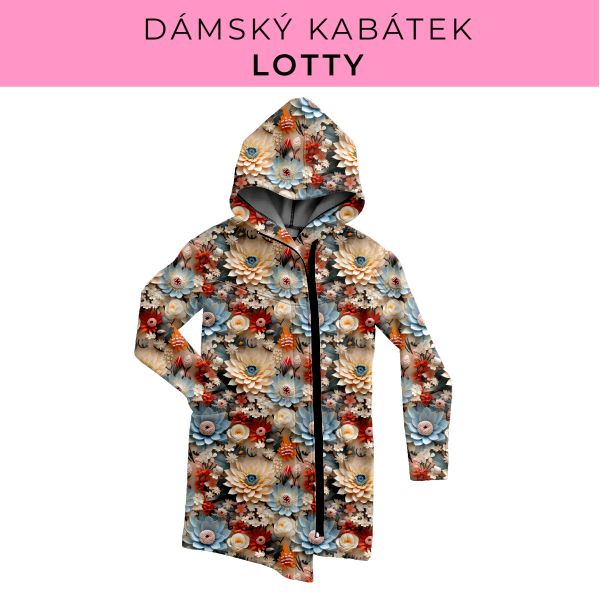 DÁMSKÝ střih - Kabátek Lotty