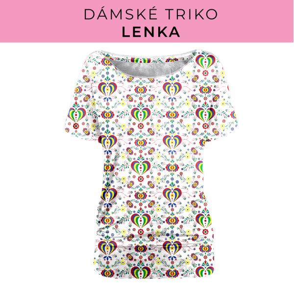 DÁMSKÝ střih - Triko Lenka