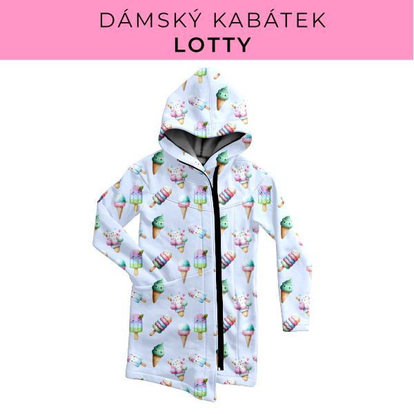 DÁMSKÝ střih - Kabátek Lotty