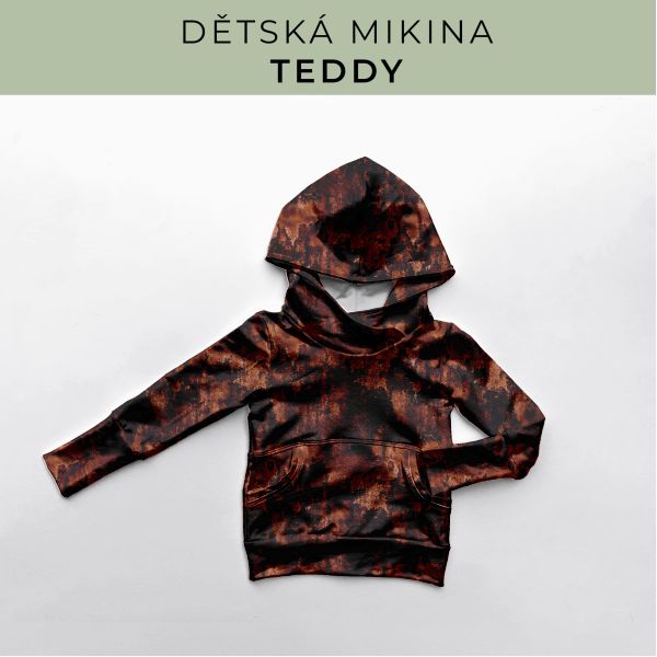 DĚTSKÝ střih - Mikina Teddy
