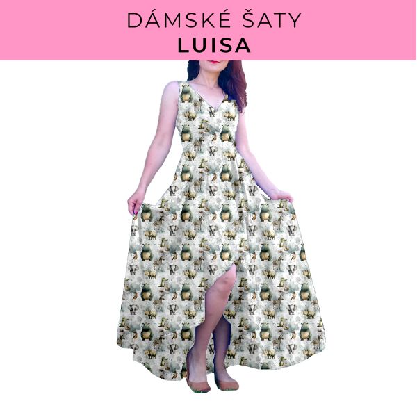 DÁMSKÝ střih - šaty Luisa