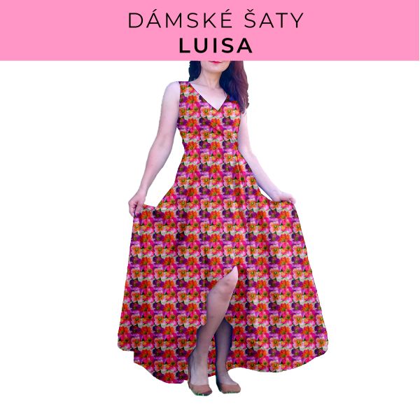 DÁMSKÝ střih - šaty Luisa