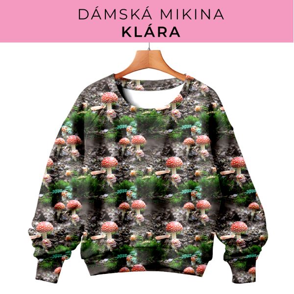 DÁMSKÝ střih - mikina Klára