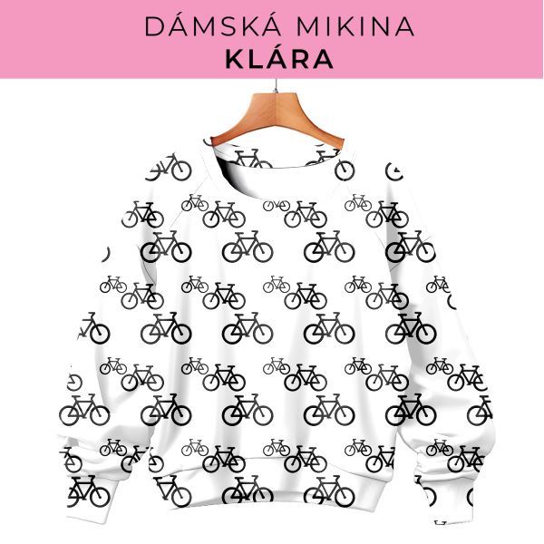 DÁMSKÝ střih - mikina Klára