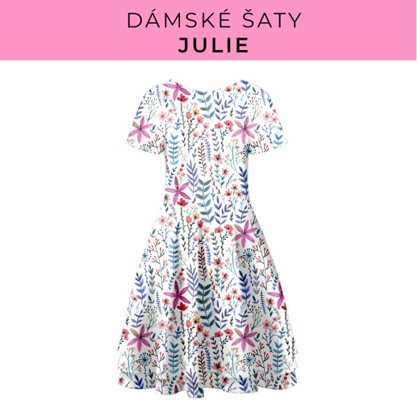 DÁMSKÝ střih - šaty julie