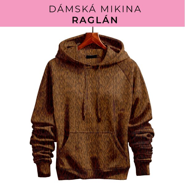 DÁMSKÝ střih - mikina raglán