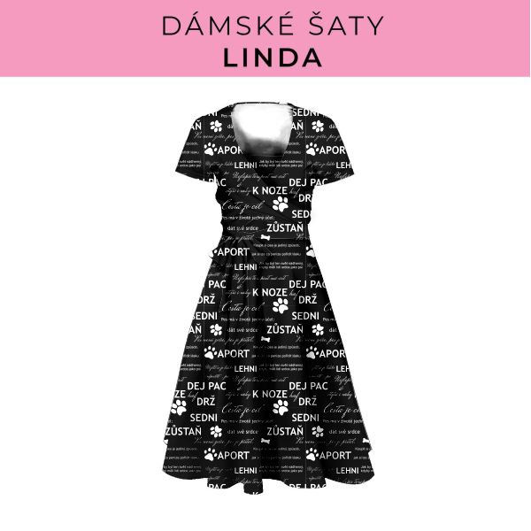 DÁMSKÝ střih - šaty Linda