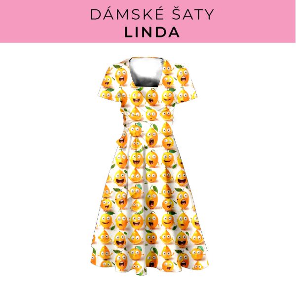 DÁMSKÝ střih - šaty Linda