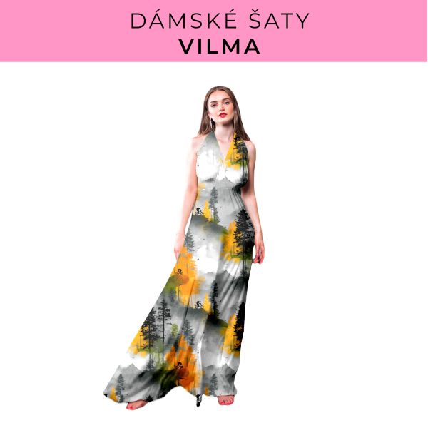 DÁMSKÝ střih - šaty Vilma