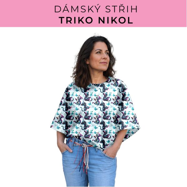 Dámský střih -  triko Nikol