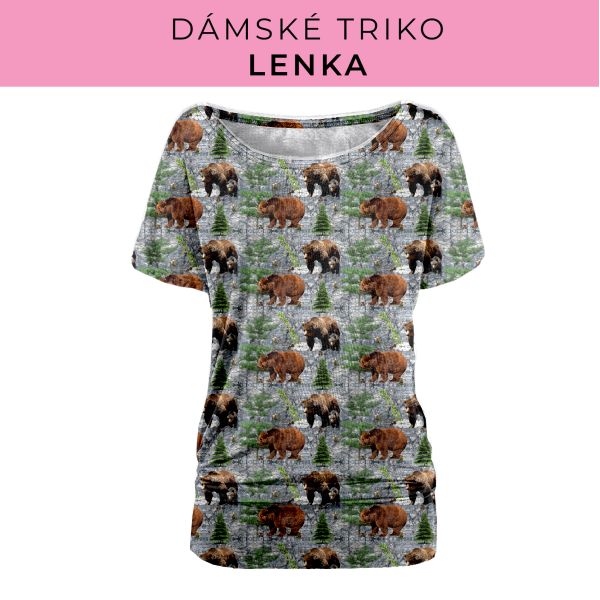 DÁMSKÝ střih - Triko Lenka