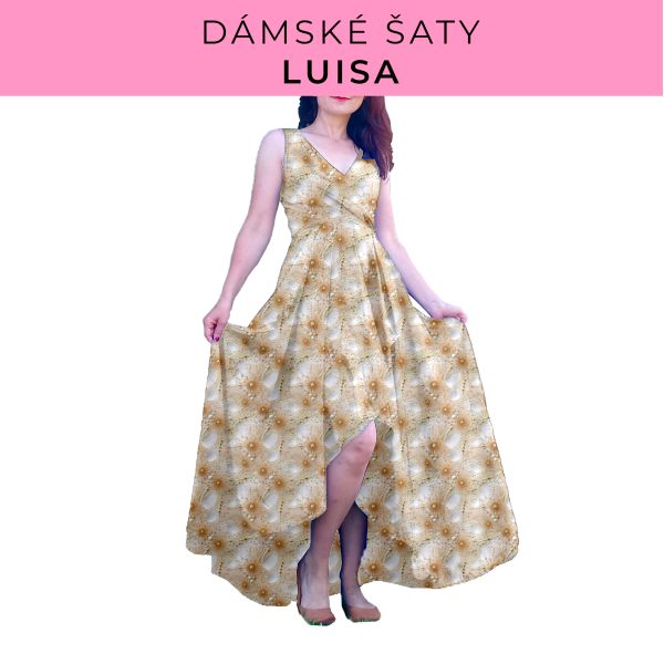 DÁMSKÝ střih - šaty Luisa