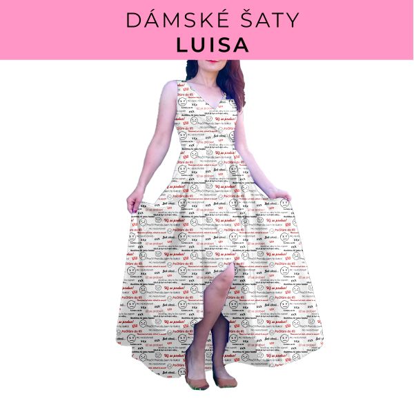 DÁMSKÝ střih - šaty Luisa